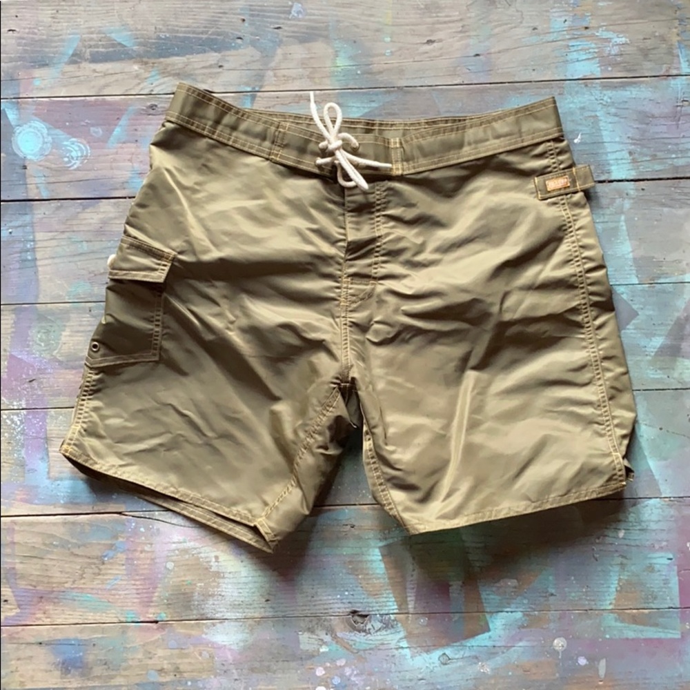 Seager Co Trunks Army Green Size 34